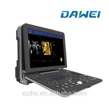 DAWEI CE ISO Genehmigung Portable Laptop 4D Farbdoppler Ultraschall System Maschine Fabrik Preis